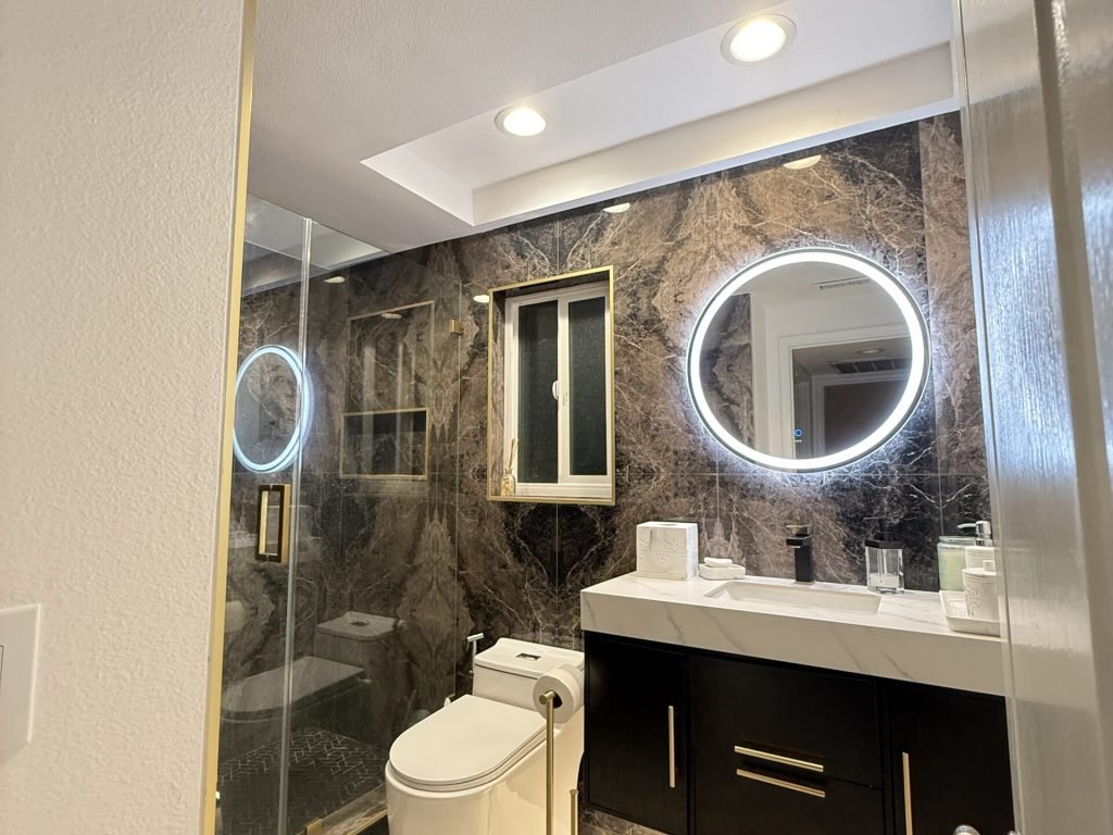 Luxury bathroom renovation with freestanding tub – alfaremodel.com